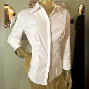 Like New Express Stretch Tailored Dress Shirt, Office, Size 13/14